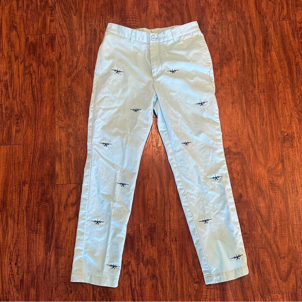 Vineyard Vines Club Pant 30x30 Airplane Seaplane Plane